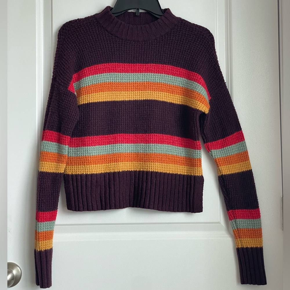 Retro Striped Sweater